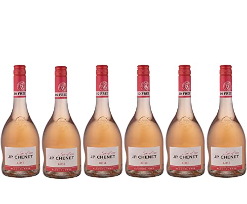 J.P. Chenet - Vin rosé sans alcool - 6 x 0.75 l & Vin blanc pétillant sans  alcool - 6 x 0.75 l - Les sans alcool